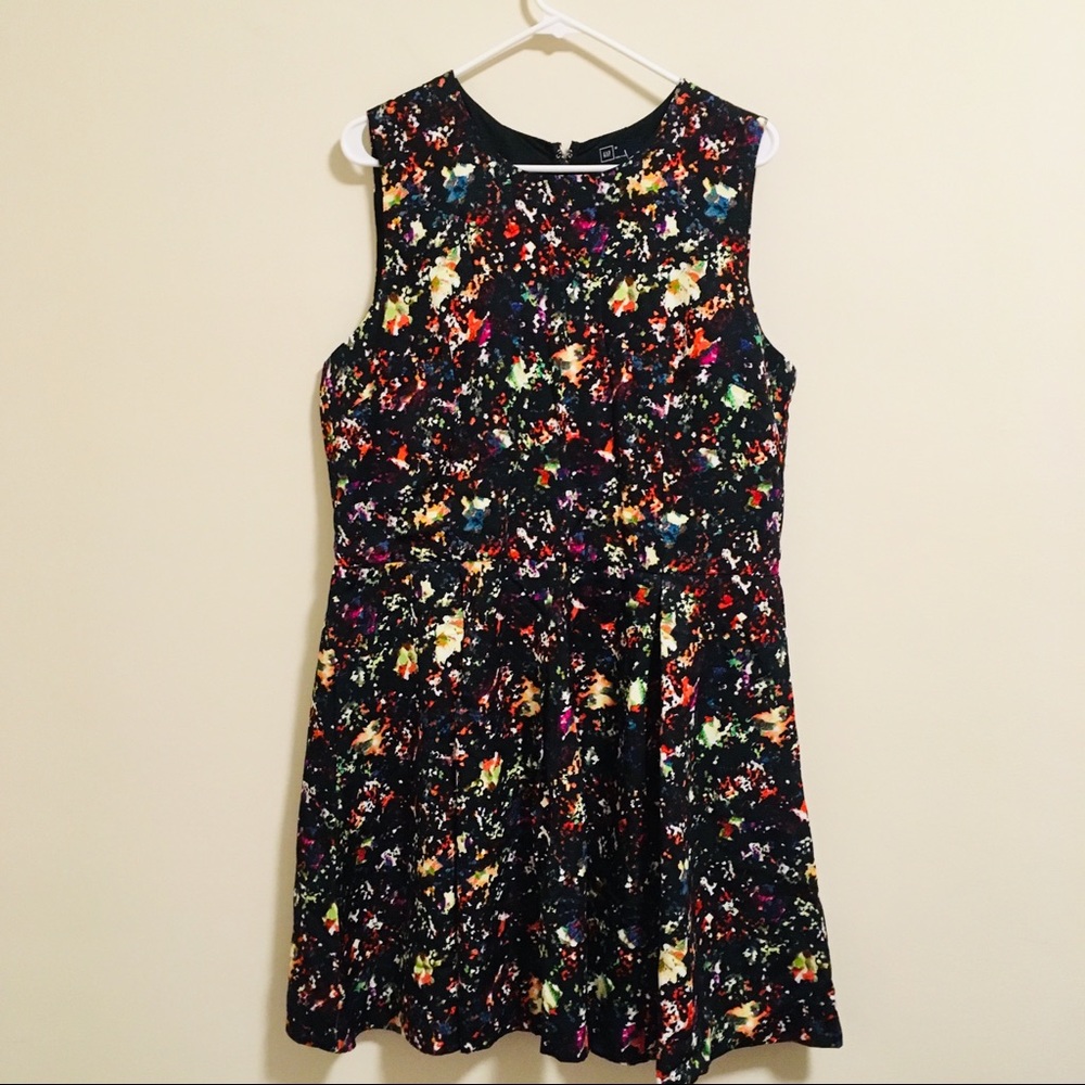 GAP Rainbow Sleeveless Jewel Tone Dress NWT